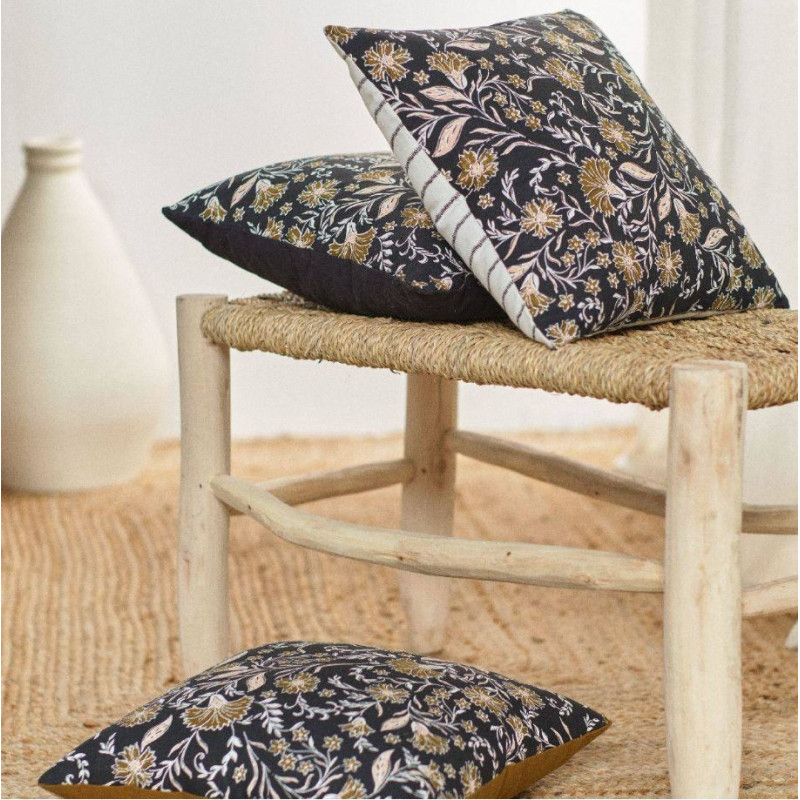 Coussin-fleurs