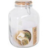 Bocal avec couvercle hermétique 4,25L - BORGONOVO - 17234250
