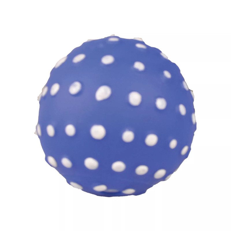 Jouet pour chien vinyl couineur balle bleu 8,5cm - VADIGRAN - VAD-13877