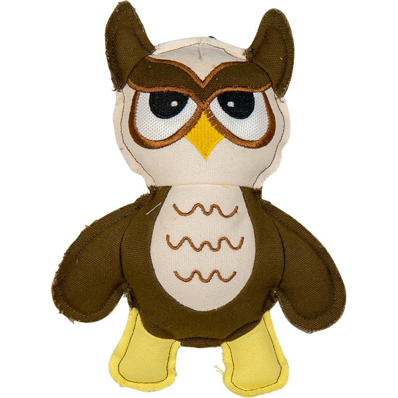 Jouet pour chien Canvas Hibou 22cm - VADIGRAN - VAD-13990