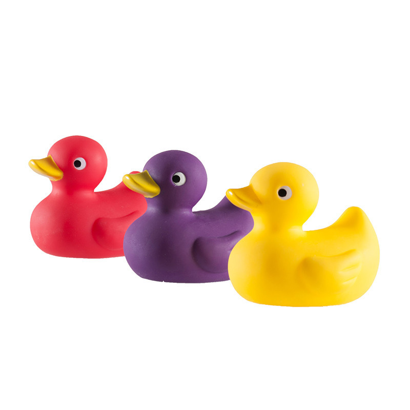 Jouet pour chien Vinyl Canard Couin 9cm Rouge - VADIGRAN - VAD-13994