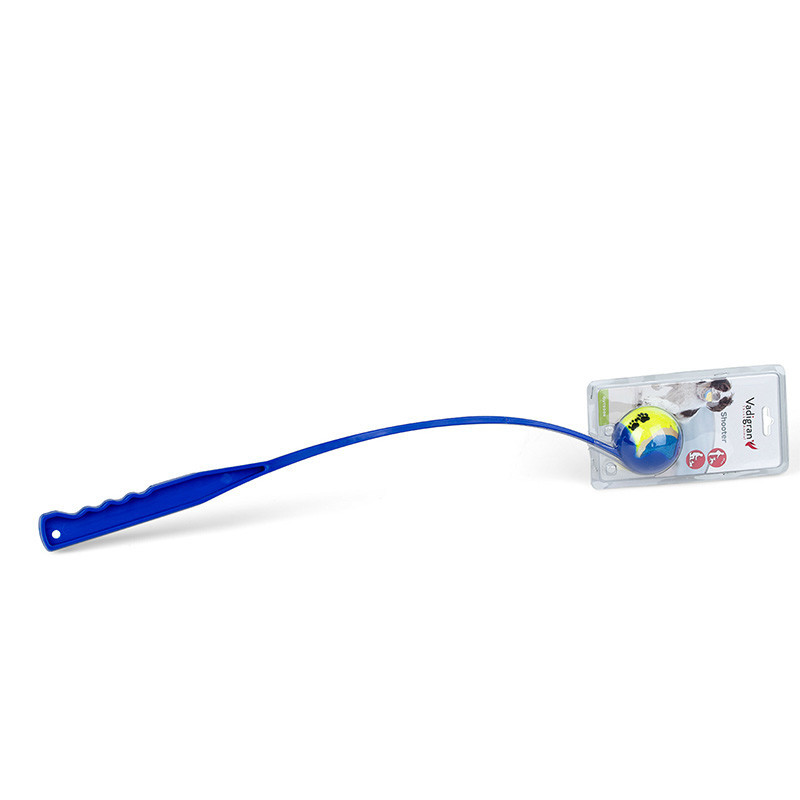 Jouet pour chien shooter + tennis bleu 65cm - VADIGRAN - VAD-13398