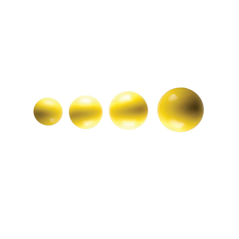 Jouet pour chien balle caoutchouc Ø5cm Jaune - VADIGRAN - VAD-14152