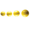 Jouet pour chien balle caoutchouc Ø5cm Jaune - VADIGRAN - VAD-14152