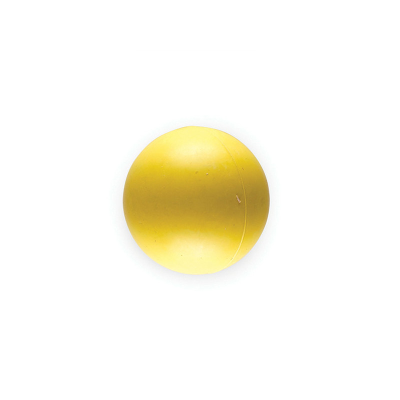 Jouet pour chien balle caoutchouc Ø5cm Jaune - VADIGRAN - VAD-14152