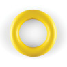 Jouet pour chien Anneau caoutchouc Ø9cm Jaune - VADIGRAN - VAD-14159