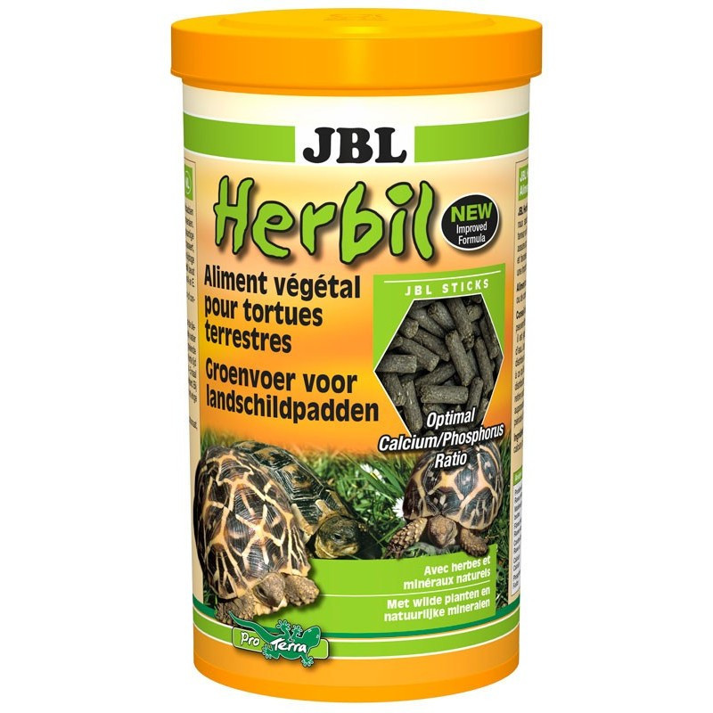 Aliment végétal pour tortues terrestre Herbil 1L - JBL - JBL-7045380