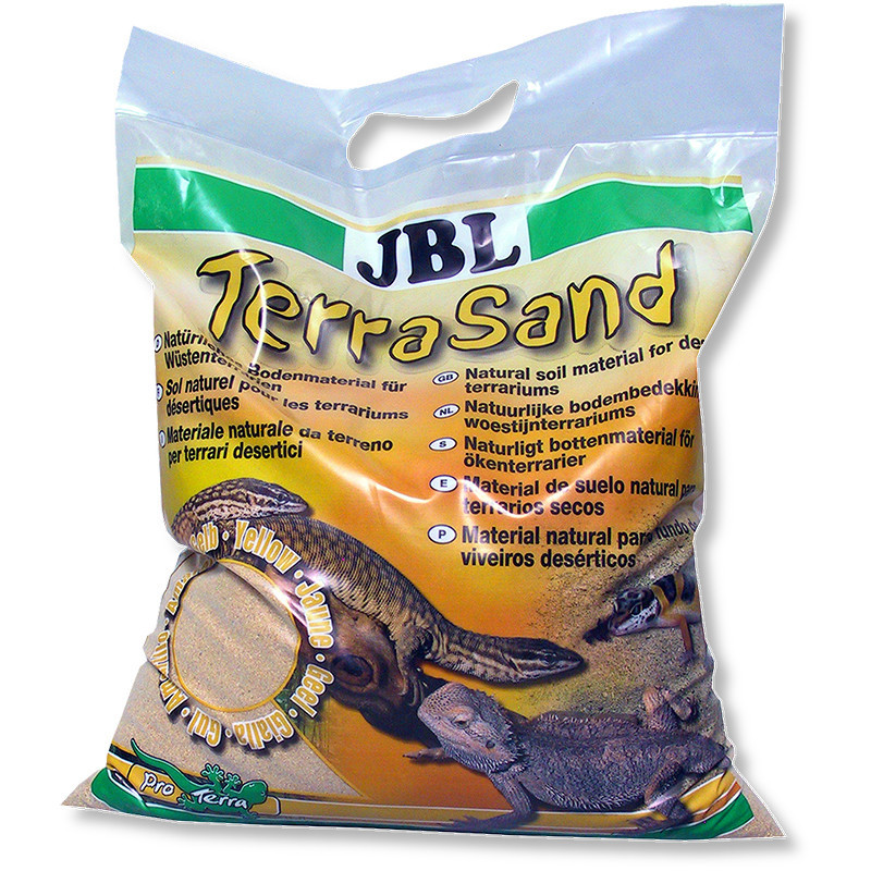 Substrat pour les terrariums désertiques TerraSand Natur Jaune 5L - JBL - JBL-7101800