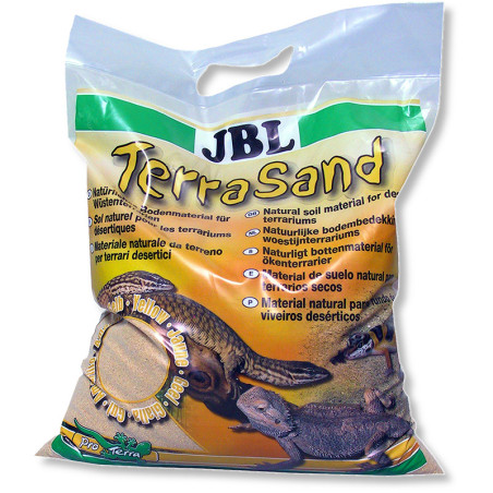 Substrat pour les terrariums désertiques TerraSand Natur Jaune 5L - JBL - JBL-7101800