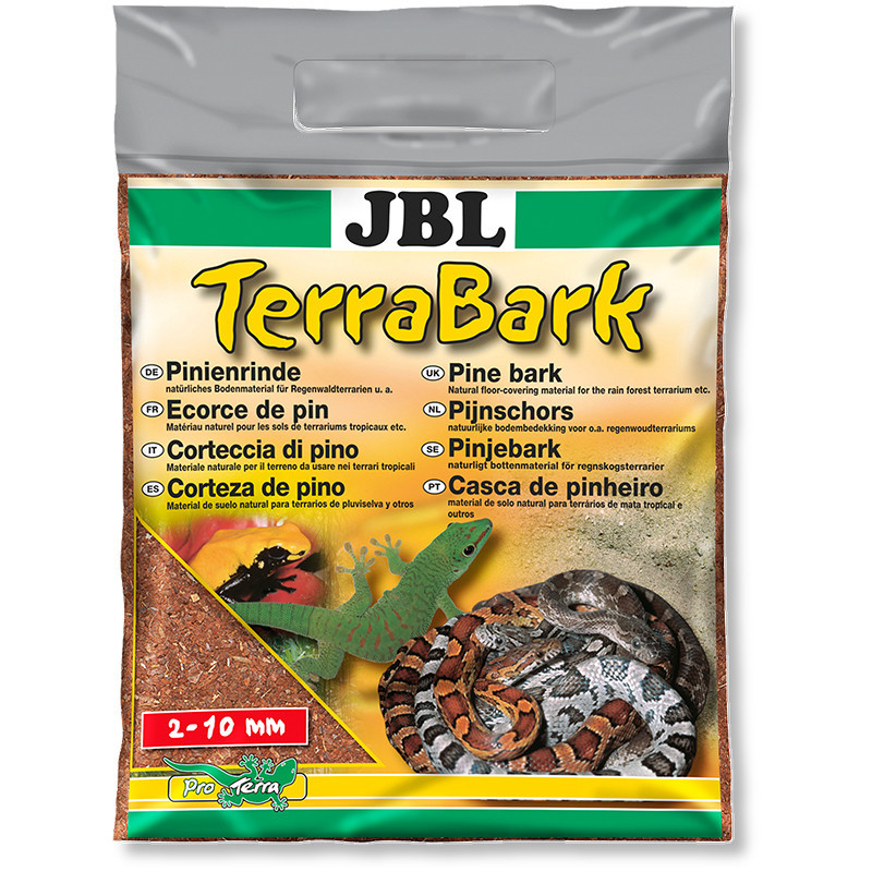Substrat de sol pour terrarium subtropical ou tropical Terrabark S 2-10MM 5L - JBL - JBL-7102100