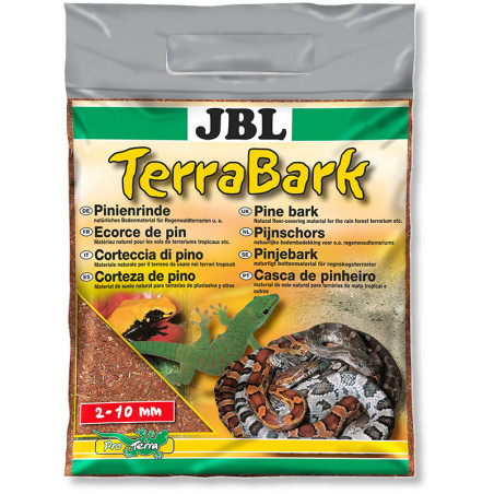 Substrat de sol pour terrarium subtropical ou tropical Terrabark S 2-10MM 5L - JBL - JBL-7102100