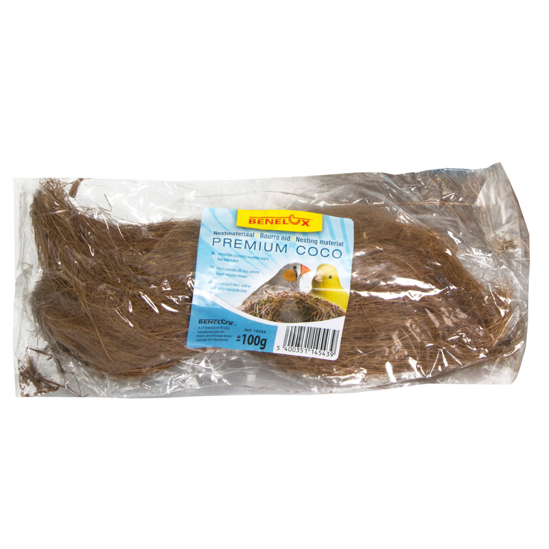Bourre Nid Fibre de Coco Naturelle 100g - BENELUX - BEN-14543