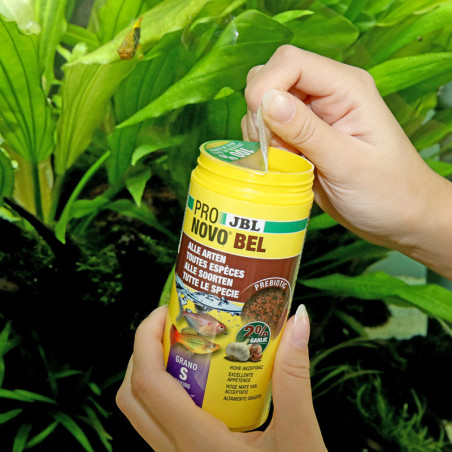 Granulés pour poissons d'aquarium M 250mL - JBL  ProNovo Bel Grano