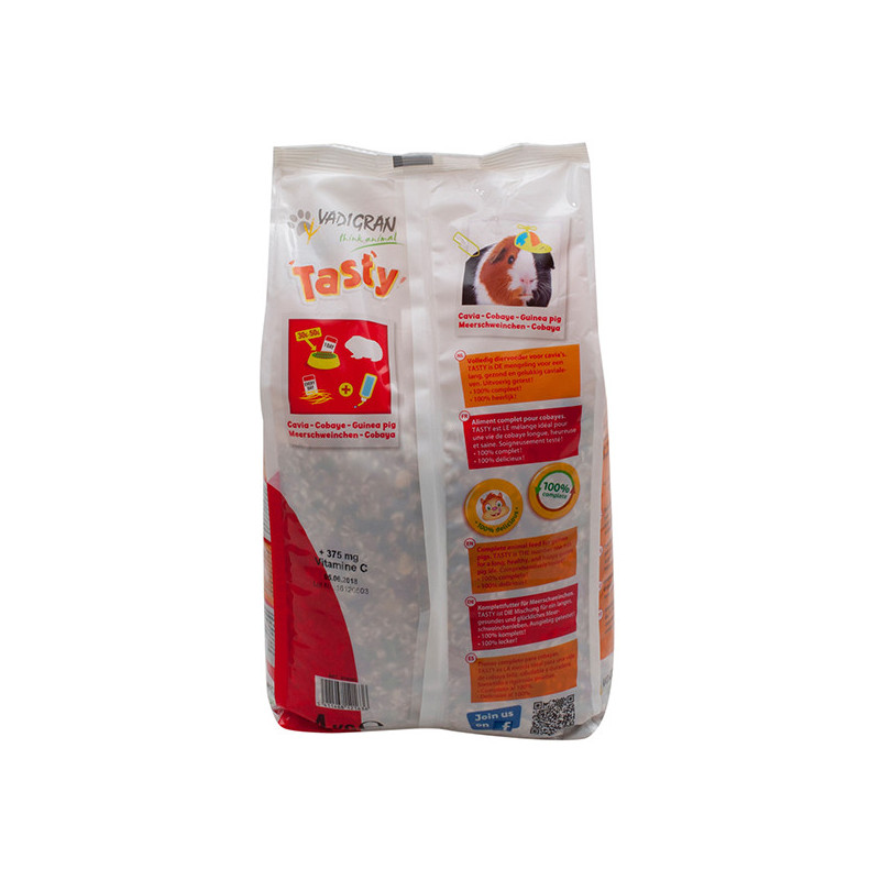 Aliment complet Tasty Cobaye 4kg - VADIGRAN - VAD-378050