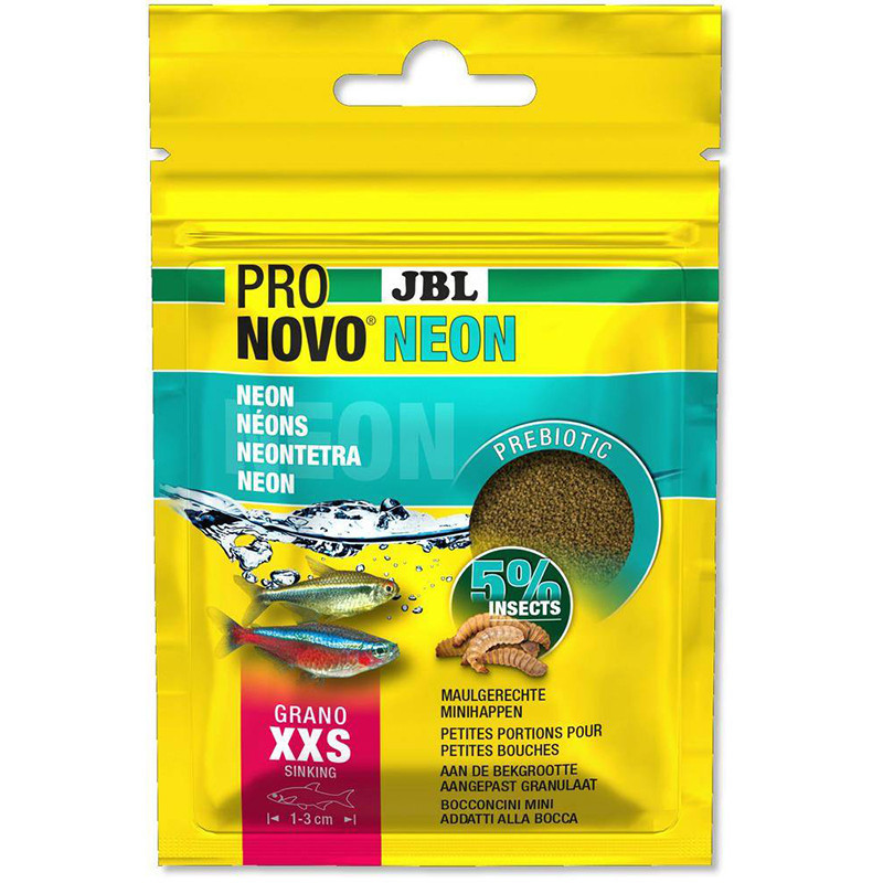 Aliment pour poissons d’aquarium ProNovo Neon Grano XXS 20mL - JBL - JBL-3114700