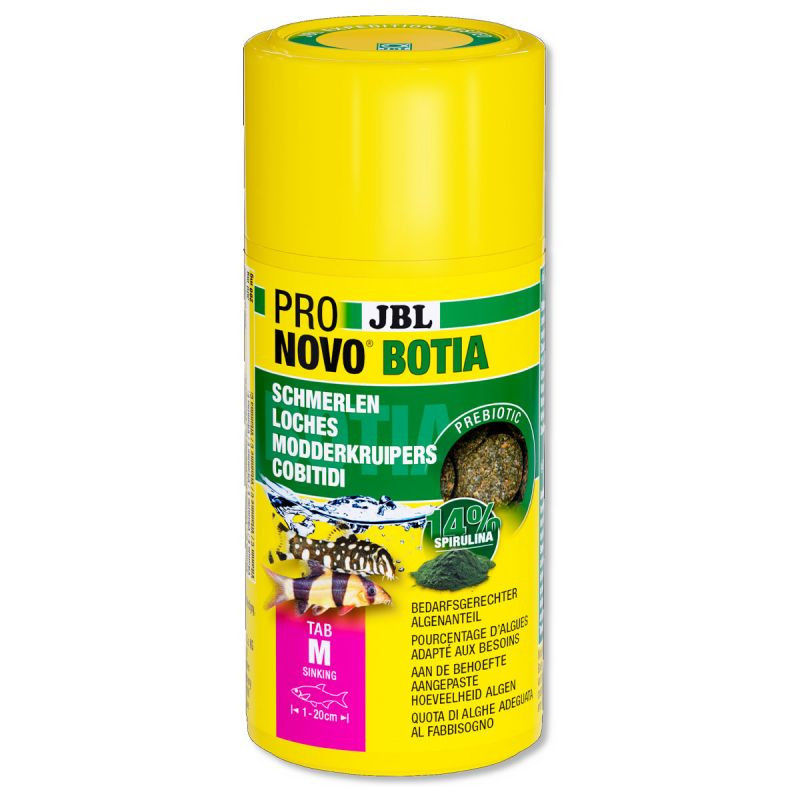 Aliment complet pour les loches ProNovo Botia TabmL 250mL - JBL - JBL-3115300