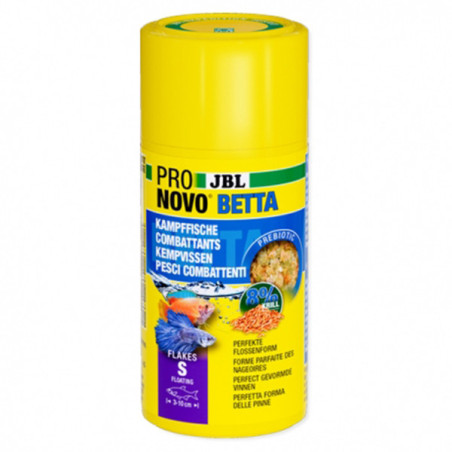 Nourriture pour poissons combattants ProNovo Betta Flakes S 20g - JBL - JBL-3130500