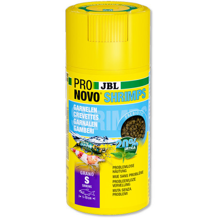 Granulés pour crevettes S click 100mL- JBL Pronovo Shrimps Grano