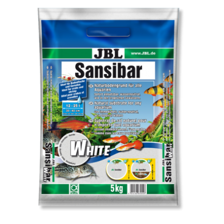 Sable pour aquarium Sansibar White 5Kg - JBL - JBL-6705500