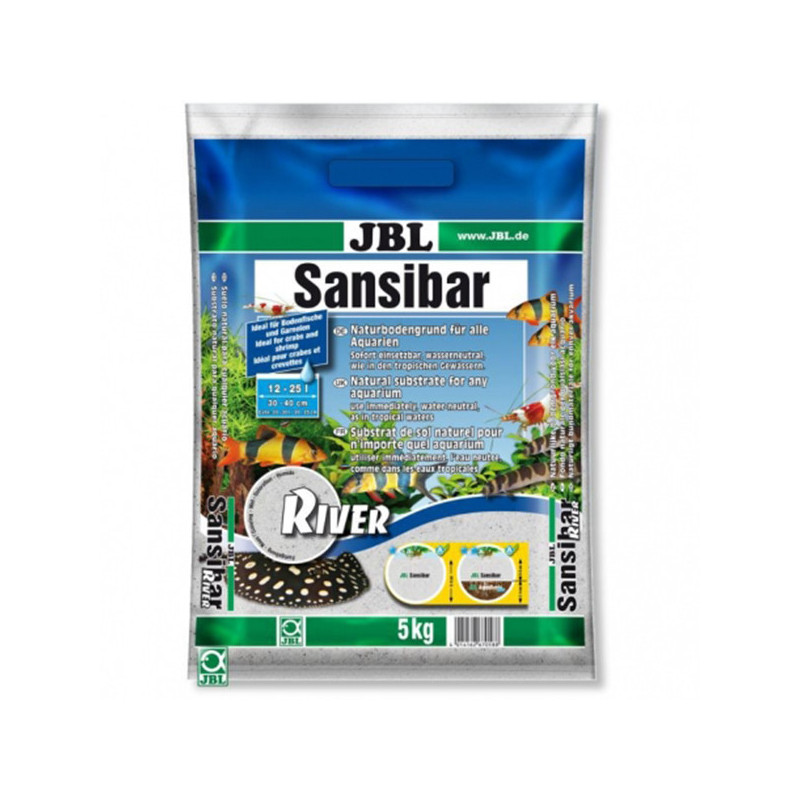Sable pour aquarium Sansibar RIVER 5Kg - JBL - JBL-6705800