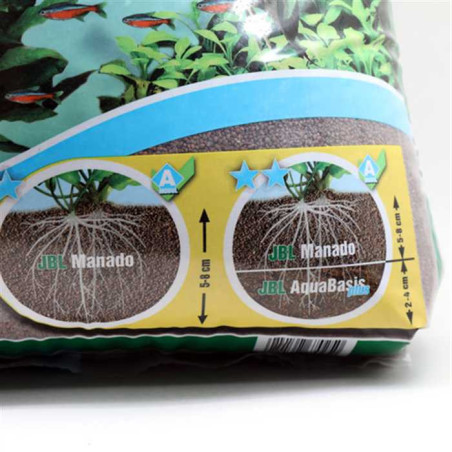Substrat de sol pour aquarium Manado 5L -JBL - JBL-6702300