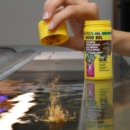Aliment de base en flocons tous poissons 100ml - JBL Pronovo Bel Flakesm