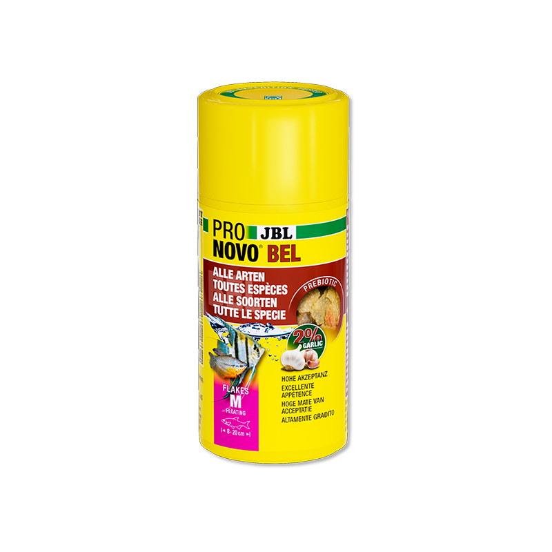 Aliment de base en flocons tous poissons 100ml - JBL Pronovo Bel Flakesm
