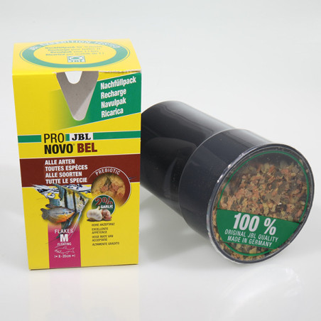 Aliment de base en flocons tous poissons Pronovo Bel Flakesm 250ml - JBL - JBL-3110500