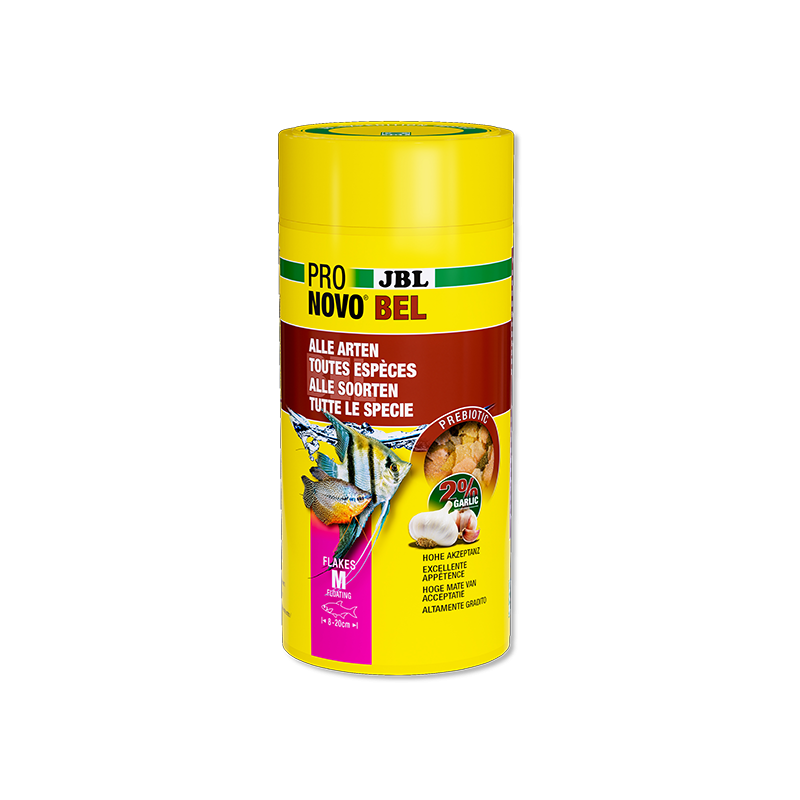 Aliment de base en flocons tous poissons Pronovo Bel Flakesm 1L - JBL - JBL-3110800