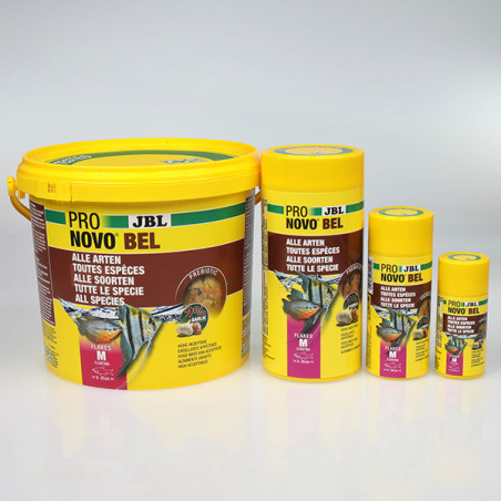 Aliment de base en flocons tous poissons Pronovo Bel Flakesm 1L - JBL - JBL-3110800