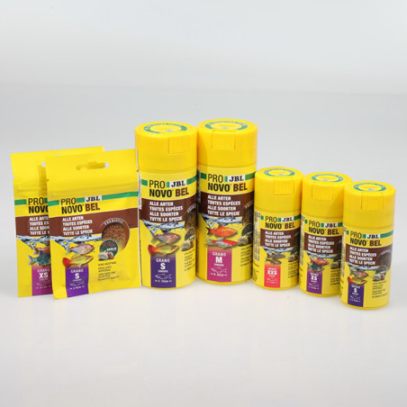 Aliment de base en granulés tous poissons Pronovo Bel Grano S 20ml - JBL - JBL-3111500