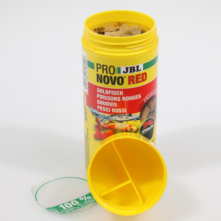 Aliment de base en flocons pour poissons rouges 250ml - JBL Pronovo Red Flakesm