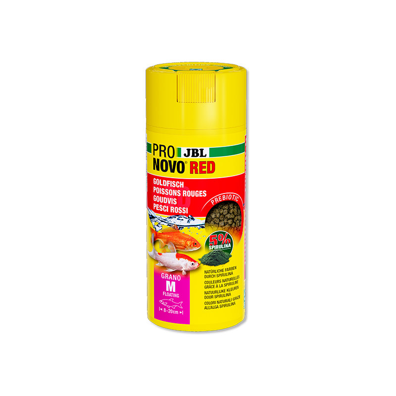 Granulés pour poissons rouges M 250ml - JBL Pronovo Red Grano