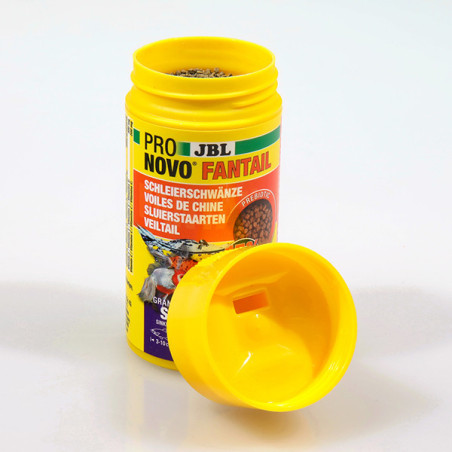 Aliment de base pour poissons rouges/Voiles de Chine Pronovo Fantail Grano S 100ml - JBL - JBL-3132300