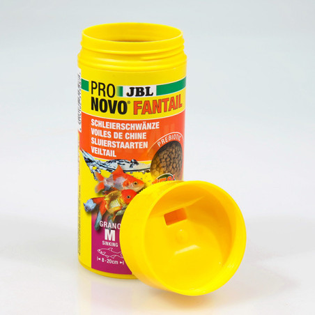 Granulés pour poissons rouges/Voiles de Chine 250ml M - JBL Pronovo Fantail Granom 