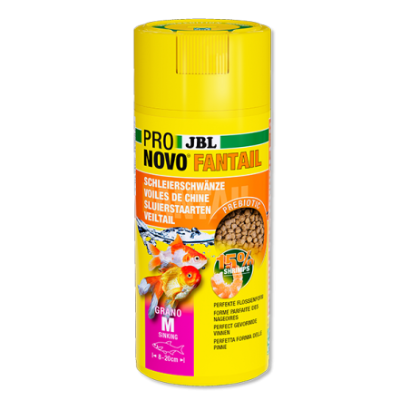 Granulés pour poissons rouges/Voiles de Chine 250ml M - JBL Pronovo Fantail Granom 