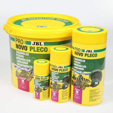 Comprimés alimentaires Pronovo Pleco Waferm 100ml - JBL - JBL-3133100