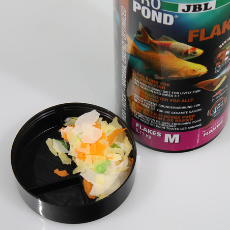 Aliment complet en flocons pour poissons M 1L - JBL Propond Flakes
