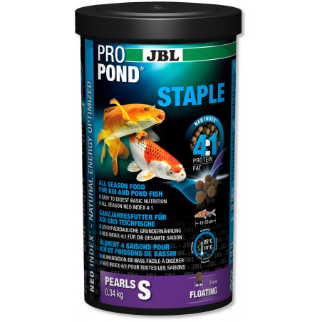 Granulés toutes saisons pour carpes koï et poissons de bassin S - JBL Propond Staple