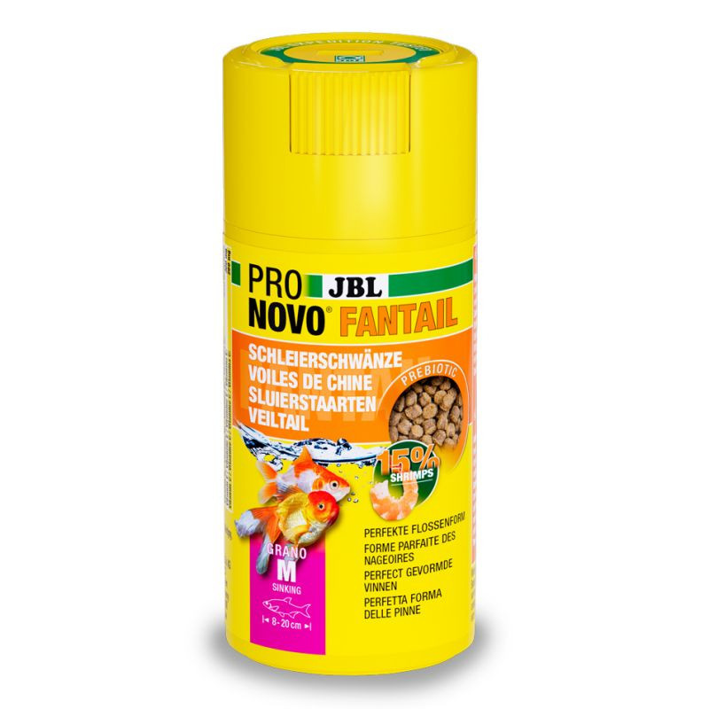 Granulés pour poissons rouges/Voiles de Chine 100ml M - JBL Pronovo Fantail Grano