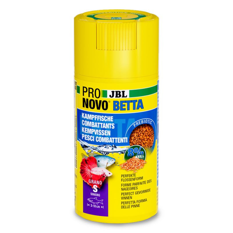 Granulés pour poissons combattants S 50g - JBL ProNovo Betta Grano