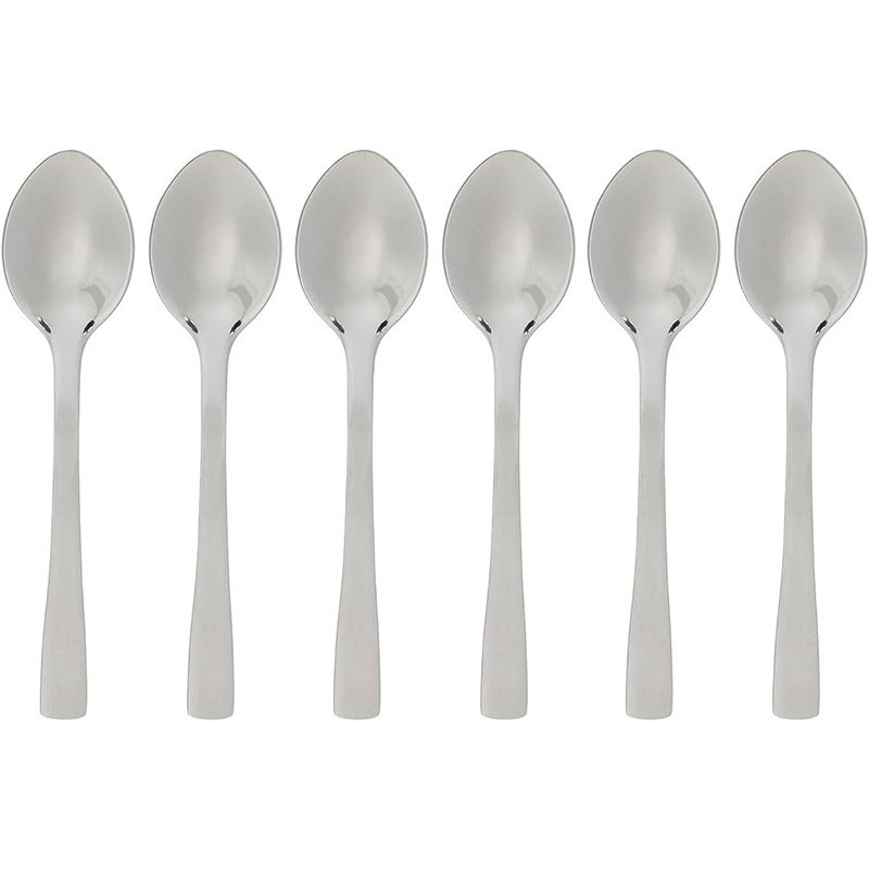 Set de 6 Cuillères à café en Inox 9.5cm - 509369