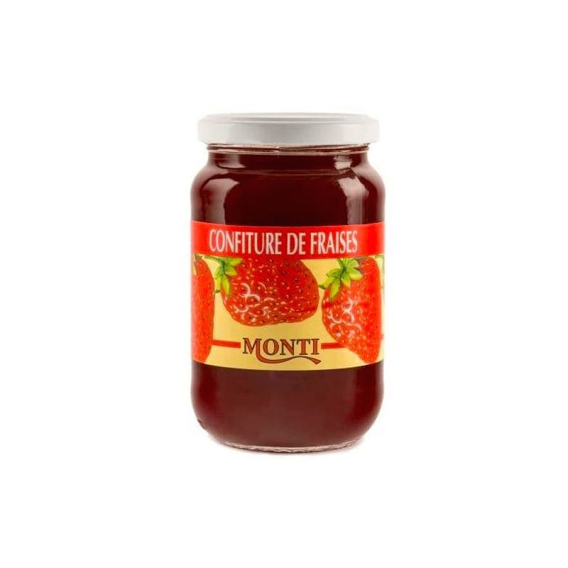 Confiture de fraises 440g - MONTI - JMOCFTFRA440