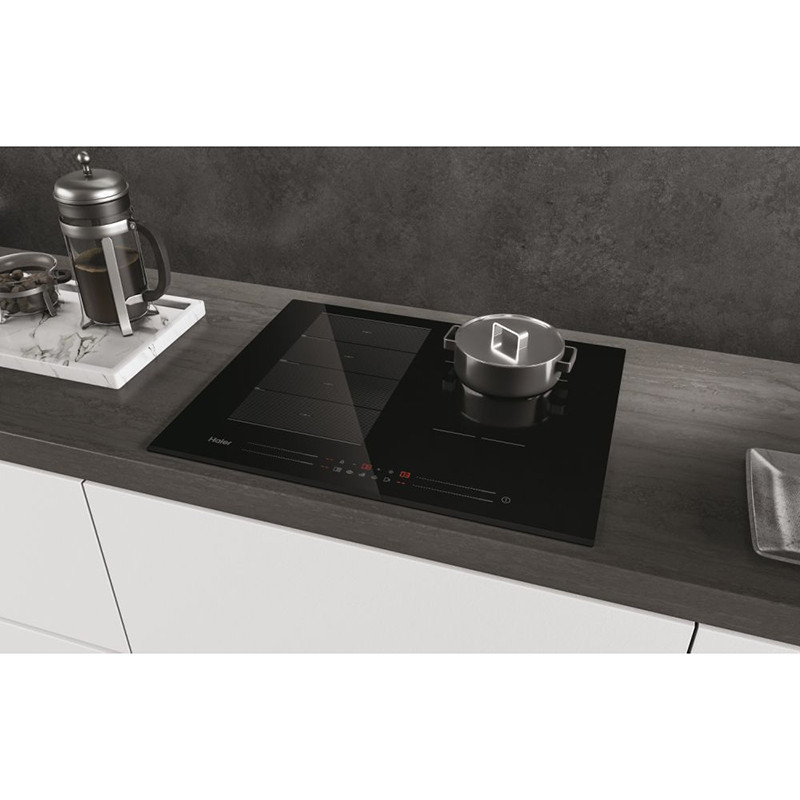 Plaque de cuisson Induction 6 foyers I-Move Series 4 Noir - HAIER - HAMTSJ54MB1