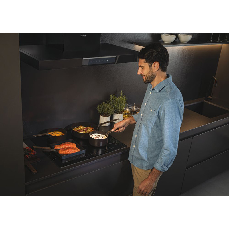 Plaque de cuisson Induction 6 foyers I-Move Series 4 Noir - HAIER - HAMTSJ54MB1