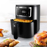 Friteuse sans huile à air chaud Airmed 3 8 programes 3L Noir - KITCHENCOOK - AIRMED3
