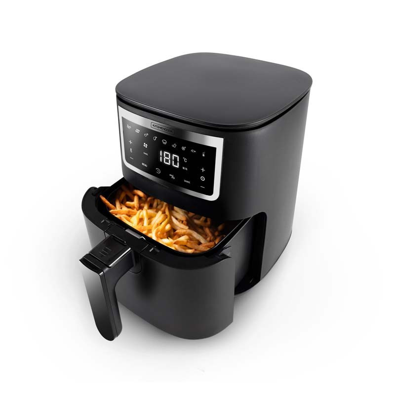 Friteuse sans huile à air chaud Airmed 3 8 programes 3L Noir - KITCHENCOOK - AIRMED3