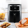 Friteuse sans huile à air chaud Airmed 3 8 programes 3L Noir - KITCHENCOOK - AIRMED3