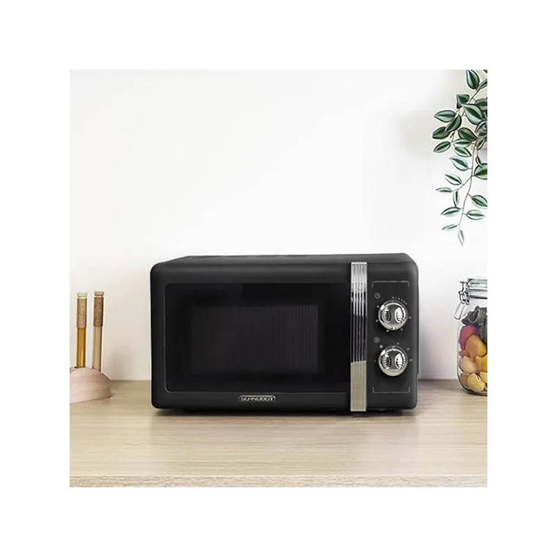 Micro Onde Vintage Noir
