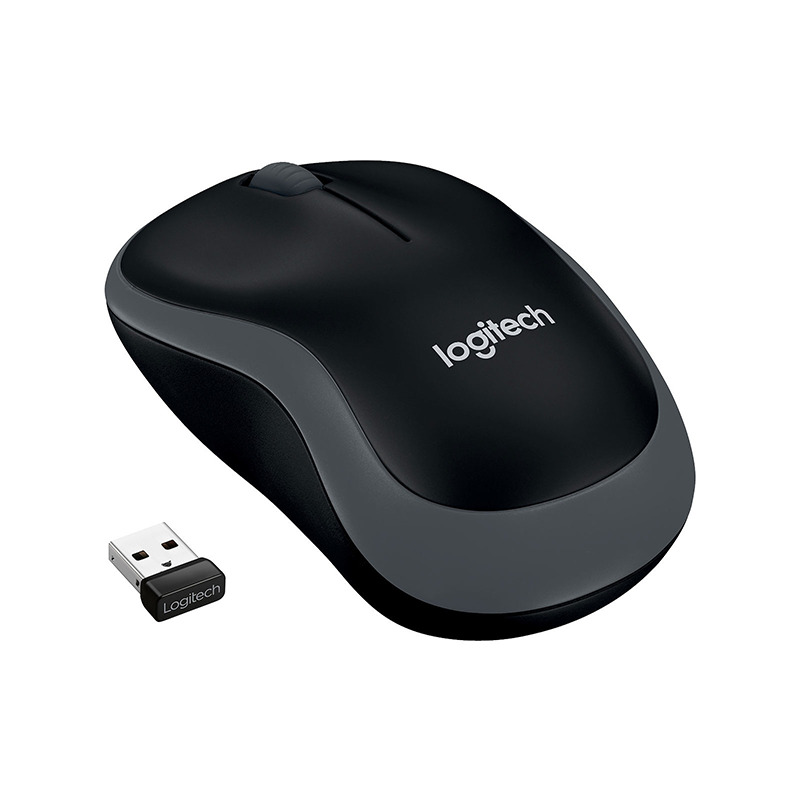 Souris sans fil USB M185 Noir/Gris - LOGITECH - LOG_910-002235